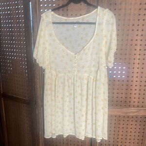 Urban Outfitters Floral dress no slip makes super‎ cute swim coverup beach